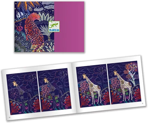Vista 4 de DJECO Lush Nature - Tarjetas de rascar, multicolor
