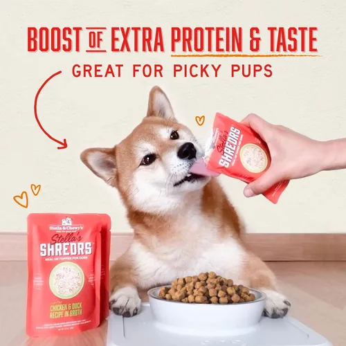 Vista 5 de Stella & Chewy's Tiras de Carne de Res Alimentada con Pasto y Pollo - Bolsas de Comida Premium para Perros - Perfectas Para Comedores Exigentes