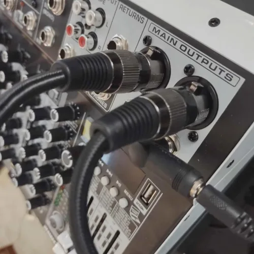 Vista 6 de Conector XLR de 5 pines, cable de micrófono XLR, conexiones equilibradas macho a hembra para micrófono e interfaz de audio (9.8 ft/10 pies)