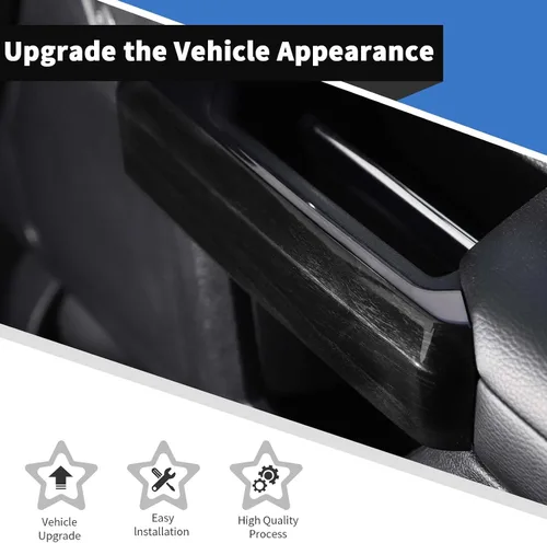 Vista 6 de Voodonala para F-150 2015-2020 Cubiertas de manija interior para puerta de Ford F150 2015-2020 Compatible con Ford F150 F250 F350