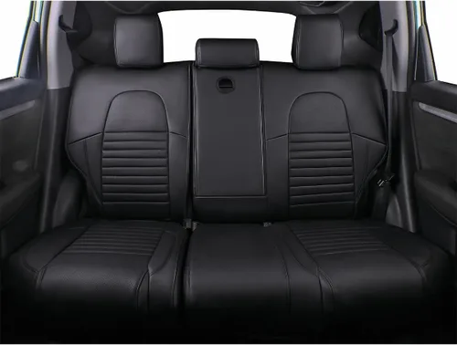 Vista 3 de EKR - Funda para asiento de automóvil Negro