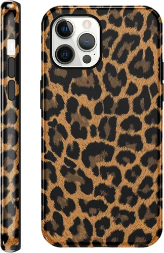 Vista 44 de Funda de teléfono con estampado de guepardo para iPhone 7/8/SE 2020/2022 de 4.7 pulgadas, funda de lujo con diseño de leopardo marrón coqueta a