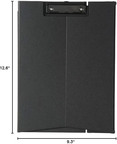 Vista 3 de Nakabayashi QB-STA4E-BK Stand Clipboard, Black