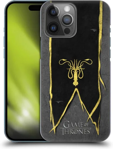 Vista 12 de Head Case Designs Funda rígida con licencia oficial de HBO Juego de Tronos Arryn Sigil Flags compatible con Apple iPhone 14 Pro Max