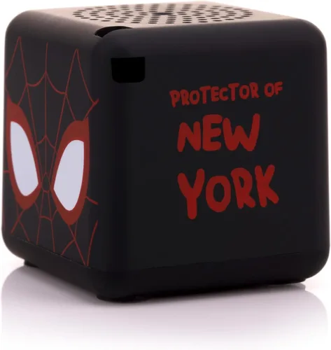 Vista 5 de Bitty Boomers Marvel: Miles Morales - Bitty Box Llavero Altavoz Bluetooth de 1.3 pulgadas