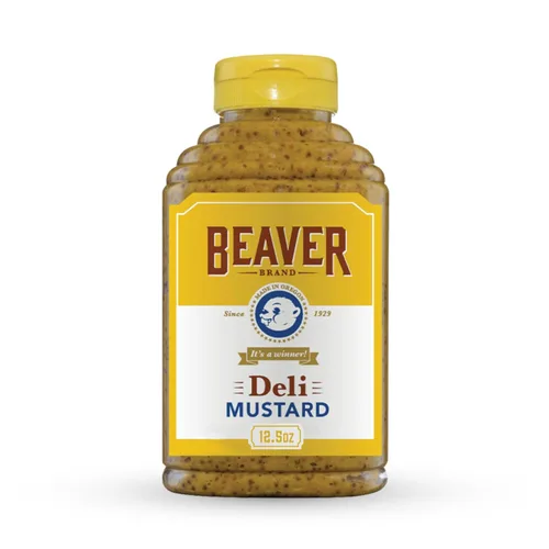 Vista 18 de Beaver - Mostaza de arándanos - botella flexible.