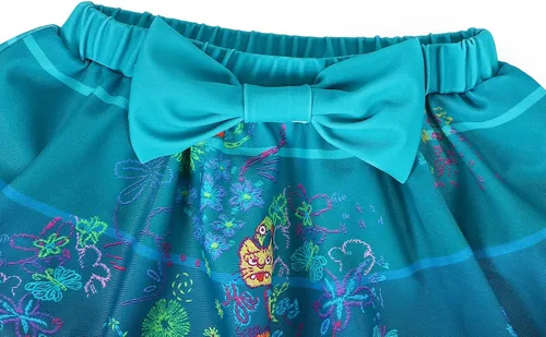 Vista 4 de Jurebecia Traje de baño de 2 piezas para niñas bikini Mirabel Isabella Pepa Dolores traje de baño tankini mágico para la familia y aventuras