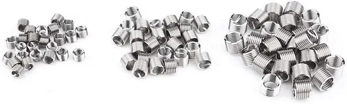 Vista 5 de Kit de reparación de retroceso de rosca pelada de 88 piezas métricas M6 M8 M10