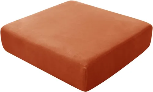 Vista 51 de Fundas de asiento de terciopelo ultra suave, fundas de cojín de asiento suave SOFE fundas de sofá con parte inferior elástica lavable funda