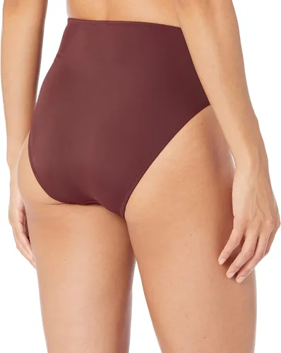 Vista 2 de Tienda Essentials Parte inferior de bikini de cintura alta y pierna alta para mujer