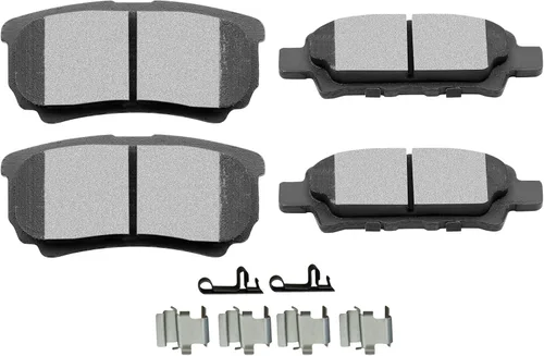 Vista 26 de SCITOO Juego de pastillas de freno semimetálicas delanteras D412 para Chevrolet Camaro 1988-1991, Chevrolet Corvette 1988-1996, Pontiac Firebird
