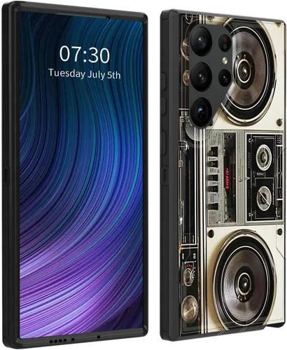 Vista 24 de Funda para Galaxy S23 5G, híbrida de doble capa (tapa a prueba de polvo integrada) (soporte magnético para automóvil) a prueba de golpes, protección