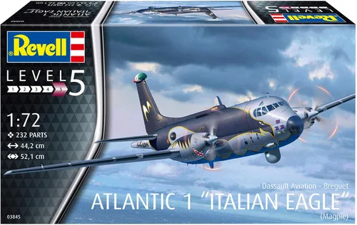Vista 2 de Revell 03845 Breguet Atlantic 1" Italian Eagle 1:72 Escala 1:72 Kit de modelo de plástico sin construir/sin pintar