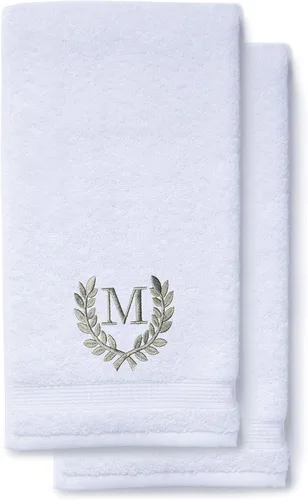 Vista 156 de Toallas de mano decorativas y con monograma para baño, cocina, maquillaje Regalo personalizado para boda-nupcial Toalla turca de lujo