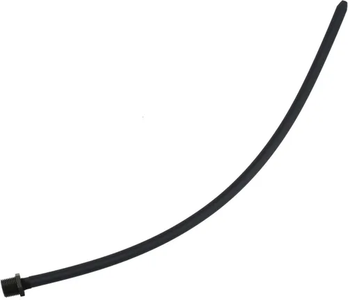 Vista 5 de Accesorio de enema con boquilla de silicona reutilizable, ducha con manguera negra (24.9 cm)