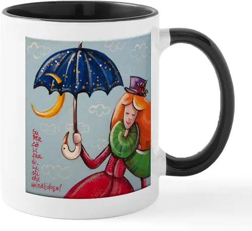 Vista 6 de CafePress Supercalifragilisticexpialidocious Taza de café de cerámica (11 oz (11.0 fl oz)