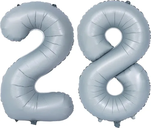Vista 128 de Globos de 40 pulgadas con números de caramelo, papel de aluminio de helio, globos de látex de Mylar para fiesta de cumpleaños, decoración digital 0