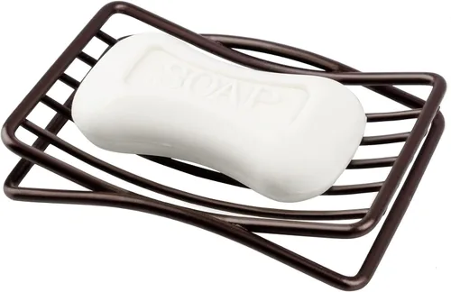 Vista 21 de Jabonera GUUKAR de Acero Inoxidable para Barra de Jabón en Ducha y Baño, Jabonera Autodrenante con Soporte para Esponja para Fregadero de Cocina