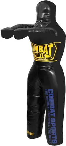 Vista 8 de Combat Sports Maniquí de agarre con patas – 15 a 63.5 kg de nailon, compañero de entrenamiento para MMA, Jiu-Jitsu, lucha libre, derribos
