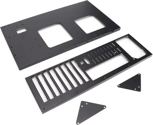 Vista 6 de Caja de computadora abierta DIY Gaming Mining Machine PC Host Case, Carcasa de computadora con diseño de disipación de calor de chasis abierto, 5.9