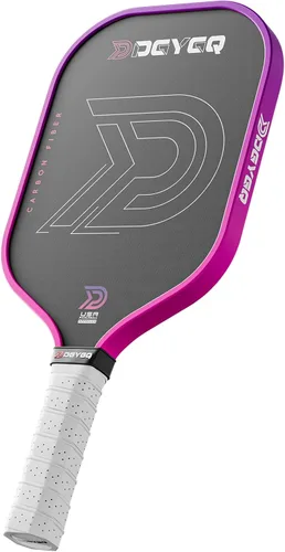 Vista 10 de DGYGQ Pickleball Paddles with Polypropylene Honeycomb Core, T700SC Power Carbon Fiber Pickleball Paddle, Increased Power for Ultimate Spin &