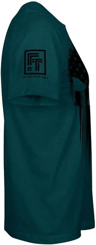 Vista 4 de Camiseta patriótica para hombre USA American Skull