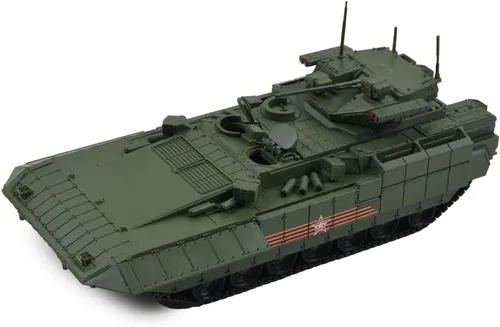 Vista 6 de Motor City Classics Vehículo de combate de infantería pesada T-15 Armata a escala 1:72 - Desfile del Día de la Victoria de Moscú 2015 - 12175PA