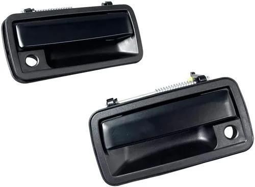 Vista 11 de Medio metal cromado, 1 par de manijas de puerta delantera y exterior compatible con Chevy S10 Sonoma 1994-2004 Blazer