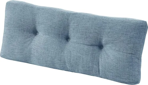 Vista 26 de downluxe Cojín de banco de interior para muebles de interior, cojín de asiento de banco de espuma texturizada, antideslizante, copetudo, 36 x 14 x 4