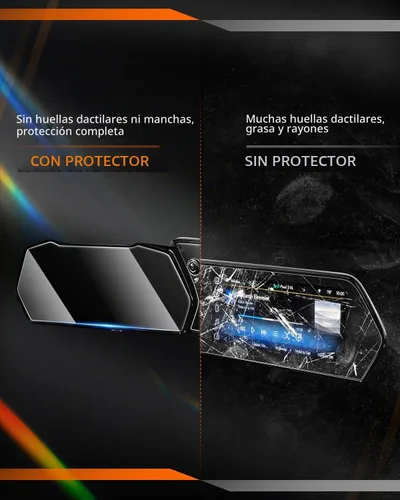 Vista 2 de Protector de pantalla para Chevrolet Trailblazer 2024 2025 2026 – (2 piezas) vidrio templado 9H HD – Chevy Trailblazer (LS, LT, Activ, RS) pantalla