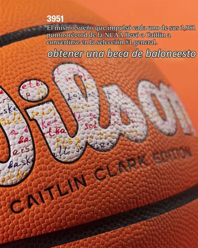 Vista 3 de WILSON WNBA Caitlin Clark Indoor + Outdoor Basketballs - Multiple Styles 3952