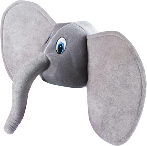 Vista 2 de Funny Party Hats Sombrero de elefante - Sombrero de elefante - Disfraz de elefante - Sombreros de disfraz de animal Sombrero de elefante