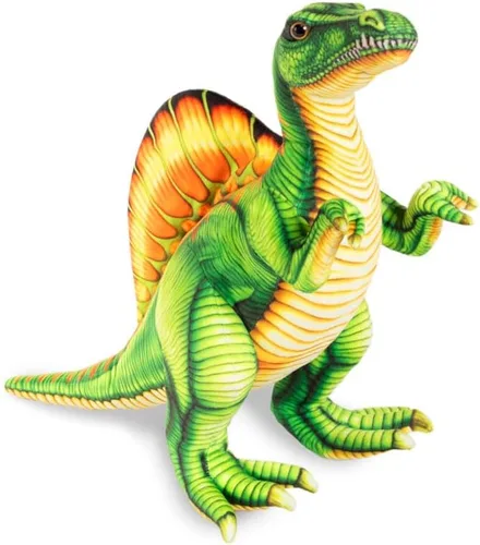 Vista 5 de Real Planet Animal de peluche de dinosaurio de 15 pulgadas, juguetes de peluche de dinosaurio, peluche de dinosaurio seguro para bebés, peluche