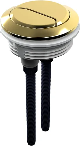Vista 12 de WinZo Botón redondo universal del inodoro para el agujero del tanque con las piezas de repuesto del diámetro 157.5 ft m Chrome