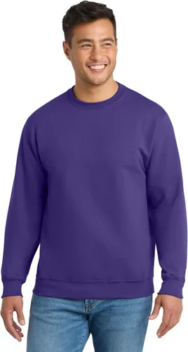 Vista 18 de Port & Company - Sudadera de forro polar con cuello redondo. PC90 Fresno