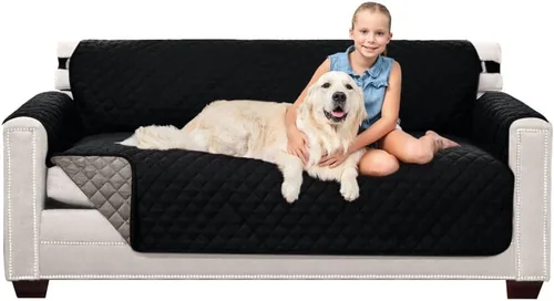 Vista 52 de Sofa Shield - Funda para sofá Loveseat con correa patentada, protector de cojín, funda reversible diseñada en EE. UU. resistente a manchas