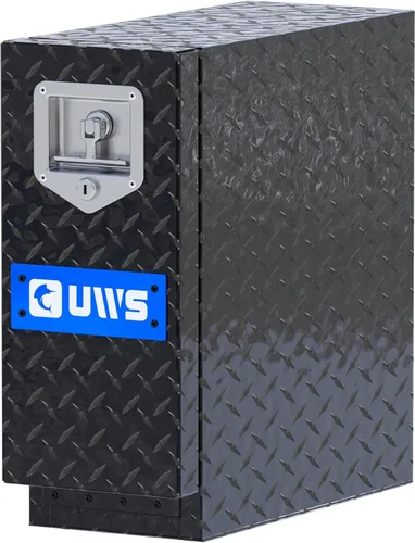 Vista 5 de UWS EC20032 Caja de herramientas de aluminio de pared pesada de aluminio de 18 pulgadas con 5 cajones