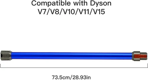 Vista 5 de Accesorios de repuesto Varita de liberación rápida para modelos Dyson V7 V8 V10 V11 y V15, tubo de extensión de accesorio para aspiradoras