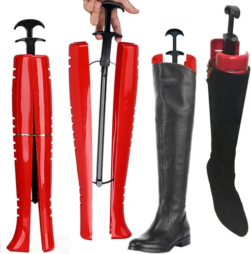 Vista 7 de Coralpearl Soporte para talladora de árbol de arranque, soporte reutilizable para botas altas.