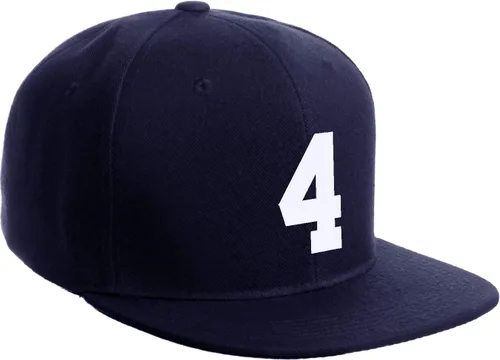 Vista 166 de Número de equipo modificado para requisitos particulares del jugador del color del sombrero del Snapback de la visera plana clásica de la visera