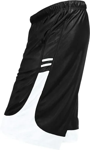 Vista 2 de OLLIE ARNES Pantalones cortos de malla para hombre, para baloncesto, correr, gimnasio