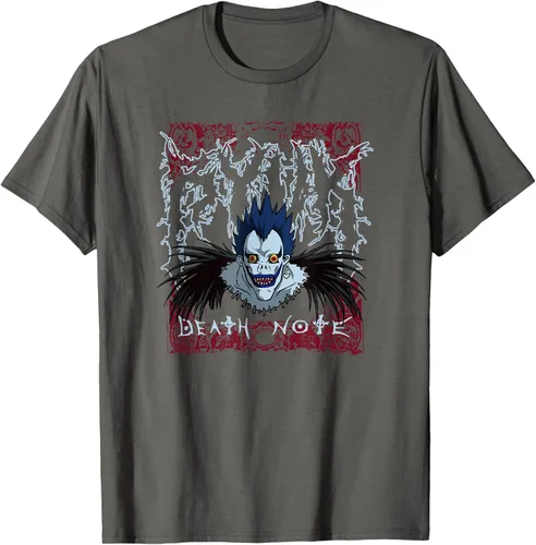Vista 16 de Death Note Camiseta Ryuk Heavy Metal, Negro, S
