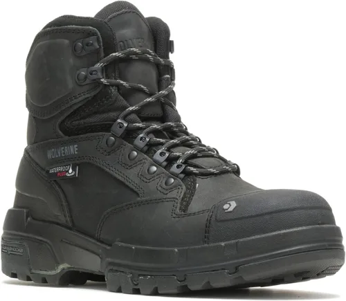 Vista 2 de Wolverine Legend zapatos de trabajo impermeables con puntera de composite, 6pulgadas, para hombre