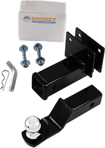 Vista 6 de Huskey Parts Company Heavy Duty Golf Cart Trailer Hitch for Yamaha Drive 2 2017-Up, Frame Mounted