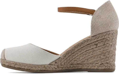 Vista 4 de WHITE MOUNTAIN Sandalias de cuña Mamba para mujer