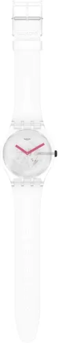 Vista 2 de Swatch Reloj unisex SNOW BLUR (Modelo SUOW172), Blanco, Moderno