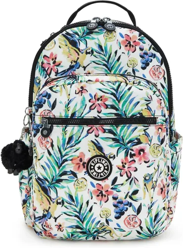 Vista 39 de Mochila Kipling Seoul extra grande para laptop de 17", Grande True Blue Tonal 2