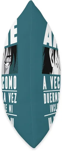 Vista 2 de Regalos Originales Manga Anime Para Chicas Chicos No Siempre Veo Anime para Ver Manga Mujer Hombre Adulto Almohada 16 x 16 pulgadas, Multicolor