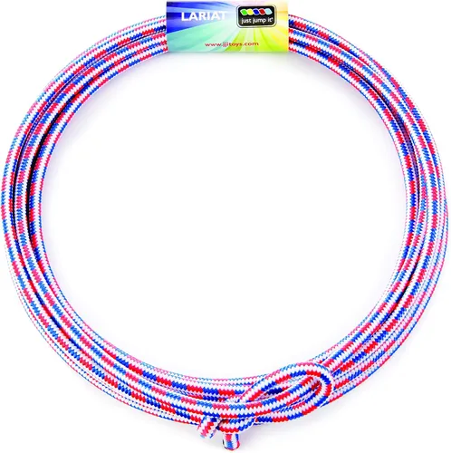 Vista 8 de Just Jump It Lil Lariat Junior Lasso Rope - Pre-Tied 20' Kids Cowboy Rope