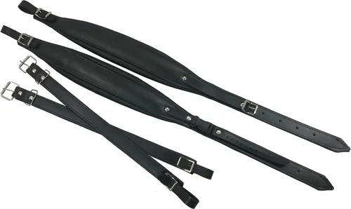 Vista 8 de SM2512 Traveler Deluxe Acordeon Outfit incluye funda enrollable y correas de hombro con arnés